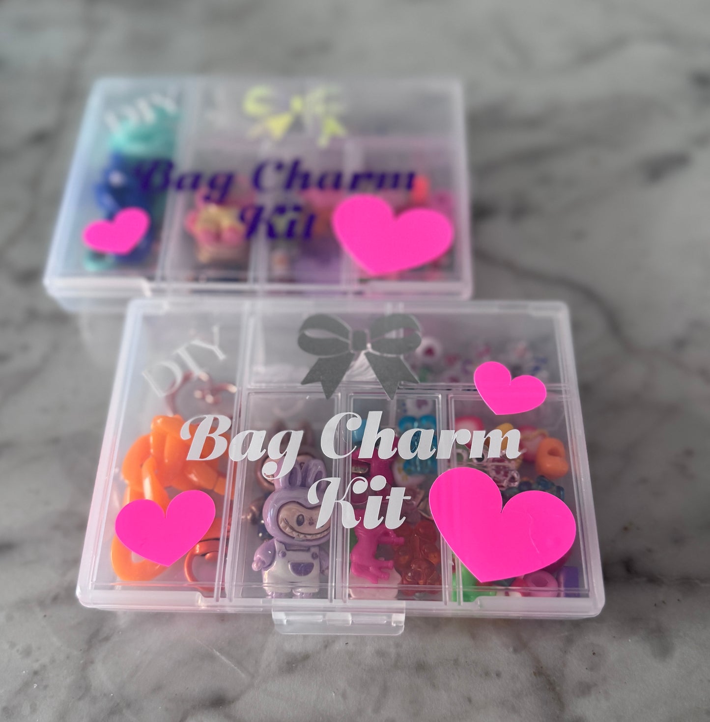 Bag Charm Kit– DIY Make Up to 3 Custom Bag Charms
