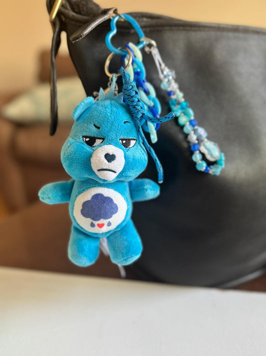 Photo of Grumpy Bear Care Bear Bag Charm plushie bag charm
