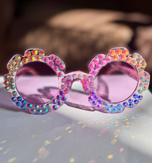 Rainbow Rhinestone Sunnies