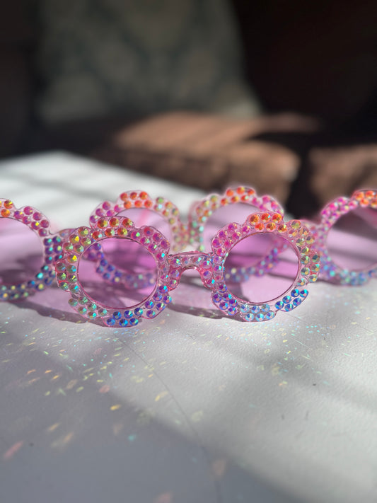 Rainbow Rhinestone Sunnies