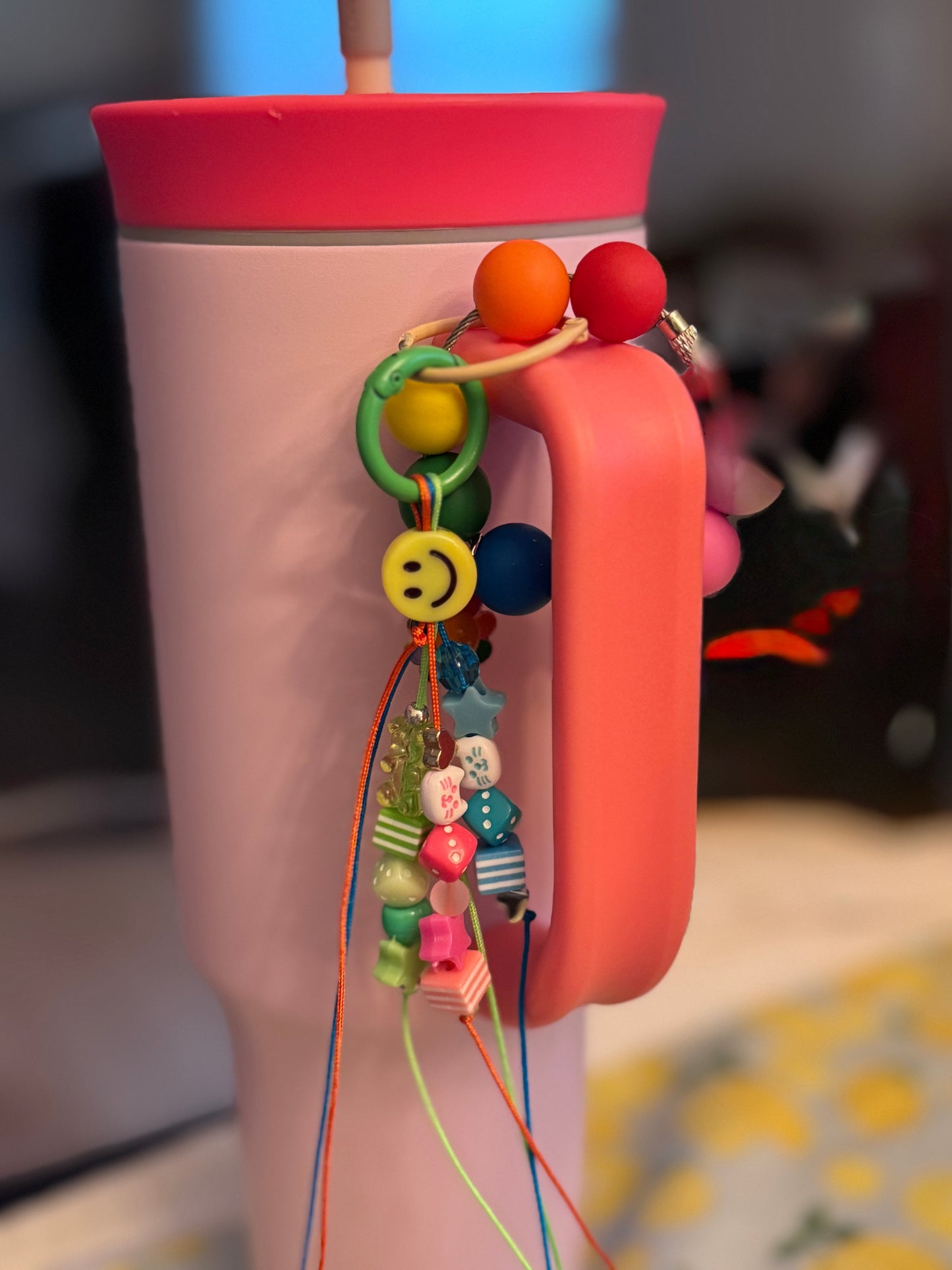 Life Is Good bag charm collection – handmade colorful bag accessories