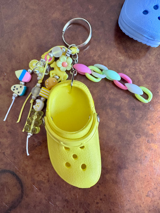 Tiny Croc Dangler and matching Bag Charms